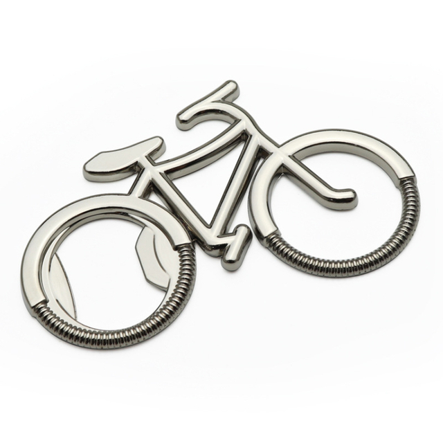 Sports Game Promotional gifts fitness club gifts opener beer bottle bicycle keychain funny bottle opener