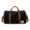 Fashion Custom Logo Luggage Gym Bag Oxford Sports Handbag Travel Duffel Bags with Shoes Compartment