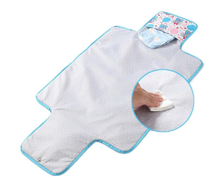 Wholesale Custom Portable Changing Pad Diaper Bag for Newborn Baby