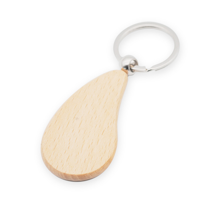 Promotion Souvenir Gift Keychain Laser engraving Wooden keychains