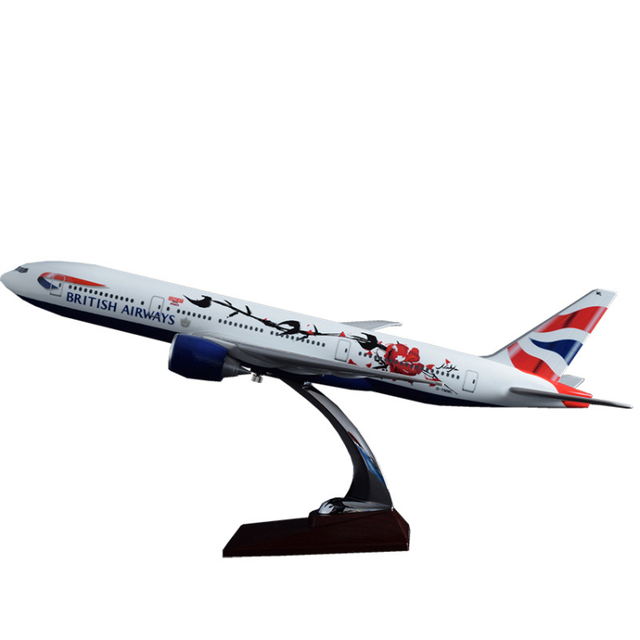 British Airways Promotional Gift Diecast Airplane Model Resin Plane Model Alloy Aircraft Model
