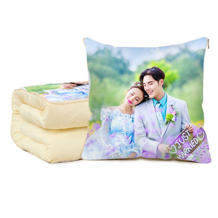 Wedding Mother's Day,Thanksgiving Day Festival Gift Custom Printing Car Cushion Quilt
