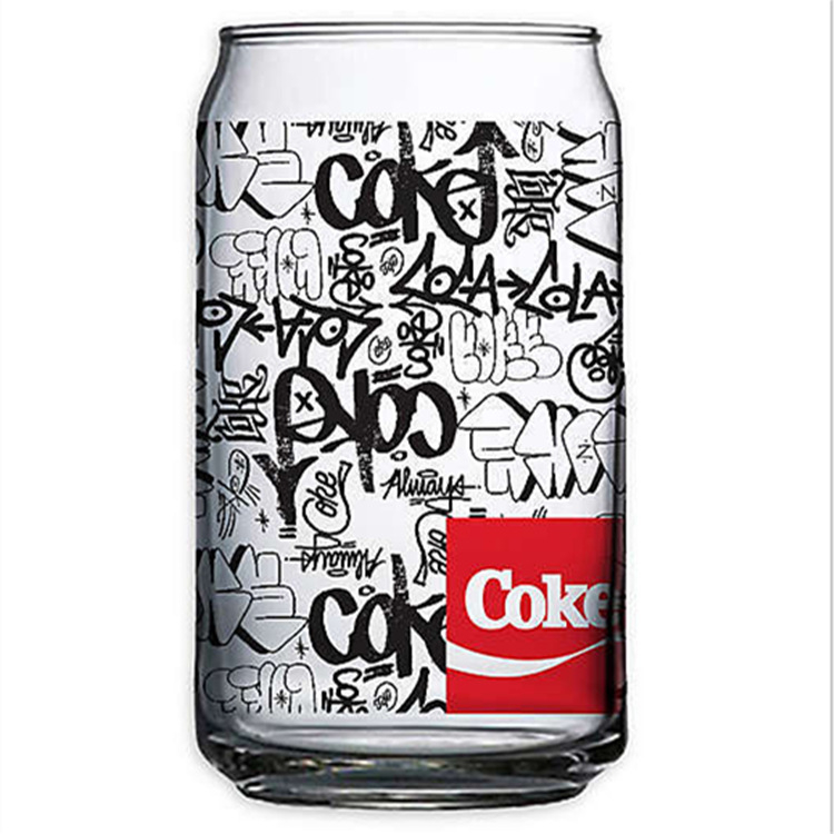 Can Shape Cola Beer Drink Glass Cup