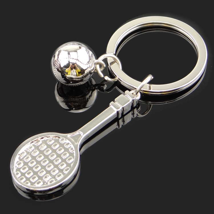 Custom Metal Football Keychain