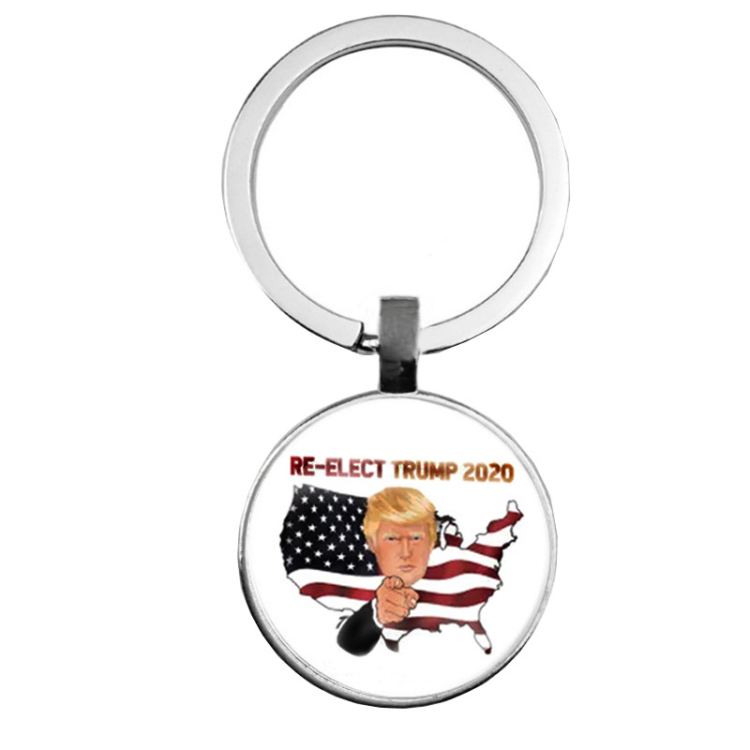 Americal Political Election Campaign Gift Metal Keyring