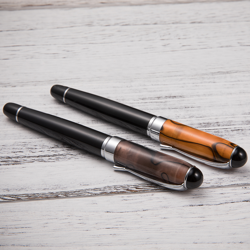 Best selling items metallic acrylic pen metal heavy pen metal acrylic roller pen