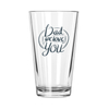 16oz pint glass cup custom printed european german craft beer glasses with logo