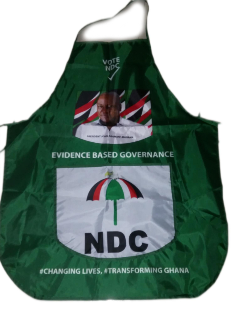 African Presidential Election Gift Promotional Polyster Apron Vote Gift Apron