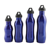 Sports Calabash Shape Stainless Steel Single Wall Water Bottle with Nozzle Lid