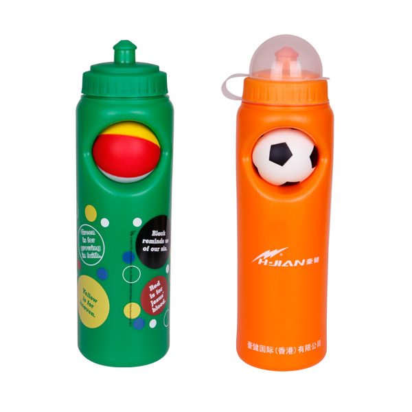 Basketball Football Game Promotion Gift LDPE Leak Proof Sports Bottle