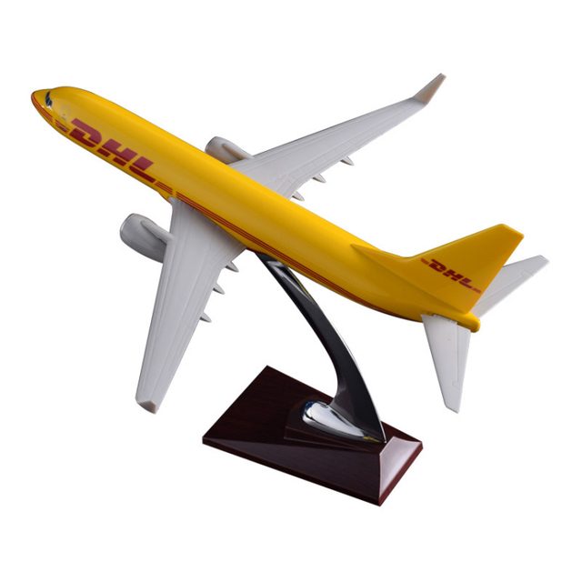 DHL Event Gift Diecast Airplane Model Resin Plane Model Alloy Aircraft Model
