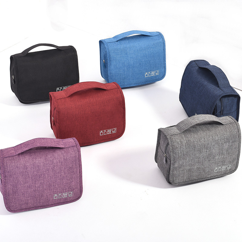 Waterproof Hanging Cosmetic Bag Makeup Organizer Travel Portable Multifunctional Toiletries Storage Bag