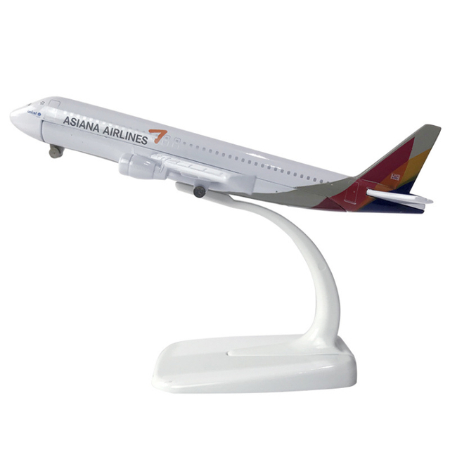 Asiana Airlines Promotional Gift Airplane Diecast Model Resin Plane Model Alloy Aircraft Model