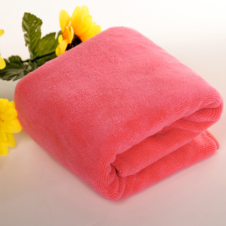 Solid color Custom printed microfiber bath towels Beach hotel bath towel
