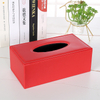 Hotel Home Promotional Gift Classic Leather Tissue Box Case