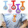 Custom Logo Pocket Watch Portable Silicone Digital Clip-On Silicon Pocket Mecial Nurse Watch