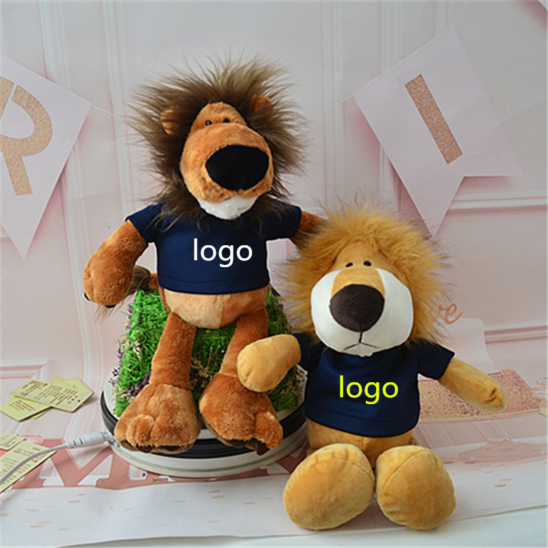 Personalized Children Plush Toy Horse and Lion