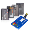 Bank Events Gift Custom Usb Card Flash Drive 128gb 64gb 32gb 16gb USB3.0