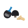 Sports Game Promotional Gifts Custom Shape PVC rubber basketball Pingpong Ball Shape USB Flash Drive