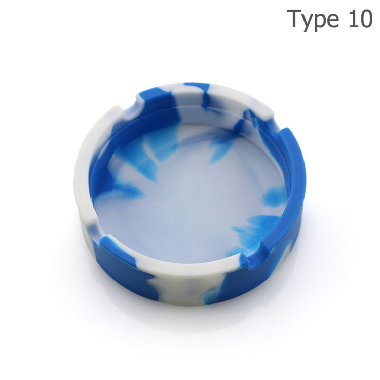 Tabacco Promotional Gift Night Glow Silicone Fire Resistent Rubber Ashtray