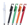 Custom Logo Mobile Stand Stylus Pen Multifunction Touch Screen Stylus Ballpoint Pen with smartphone stand