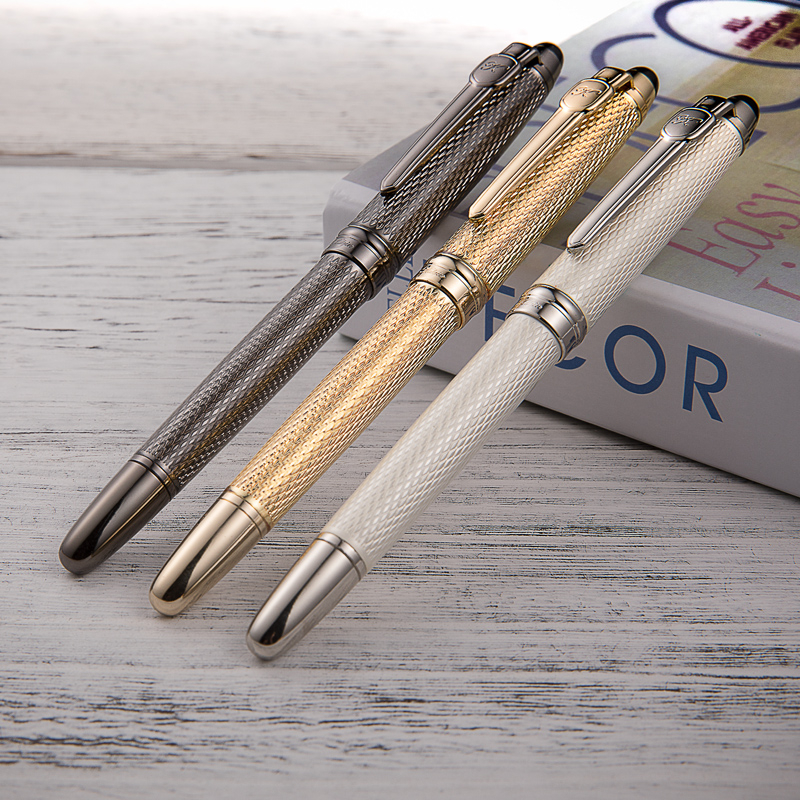 Luxury brand metal logo good quality of metal pen gold metal pen gel pen