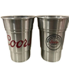 Cheap Custom Reusable Disposable Aluminum Cup Outdoor Camping Party Mug Cold Drink Beer Coke Cups