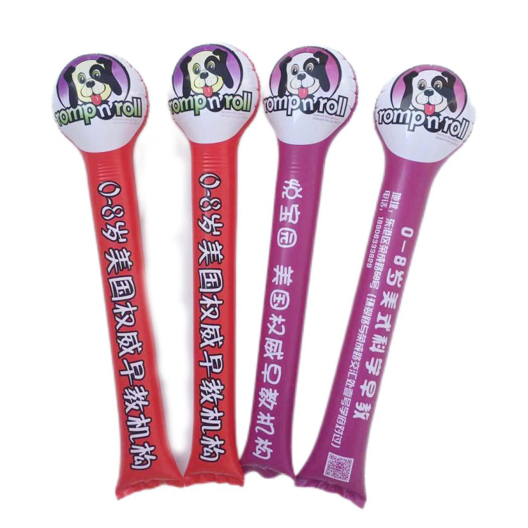 Customized Bomb Shape Advertising Sport Cheering Stick 