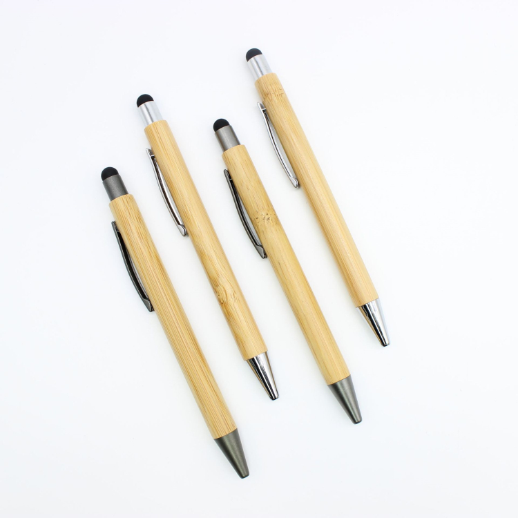 Eco Friendly Promotional Gift Green Bamoon Stylus Pen