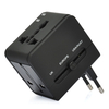 High End 2USB EU US Worldwide Global Trave Adapter