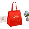 Custom Advertising Gift Restaurant Non Woven Lunch Bag Takeaway Food Cooler Bag