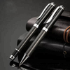 Heavy Luxury Logo Customized Business Gift Metal Roller Ball Pen Carbon Fiber Pen