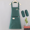 Custom Chef Waiter Apron Cooking Apron Oversleeves Set