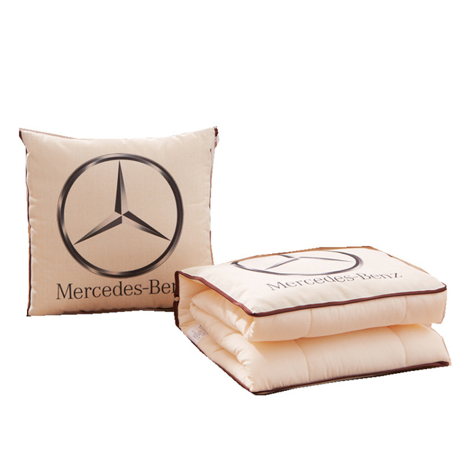 Car Sales Logo Embroidery Marketing Gift Cushion Quilt