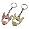 Creative anchor shape bottle opener keychain beer bottle opener key ring party souvenir return gift