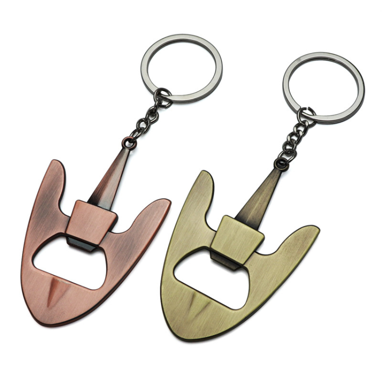 Creative anchor shape bottle opener keychain beer bottle opener key ring party souvenir return gift