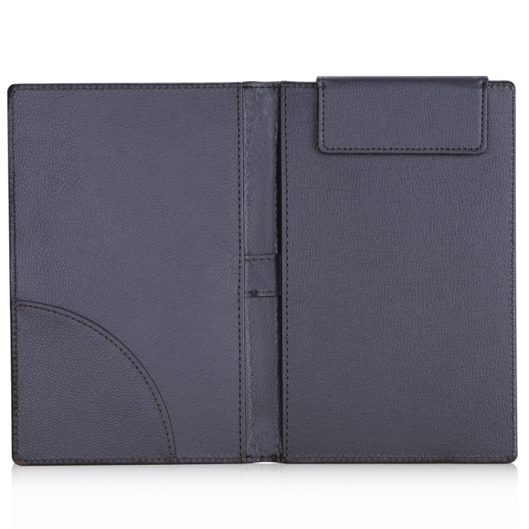 Leather File Folder with Writting Pad Clip Board