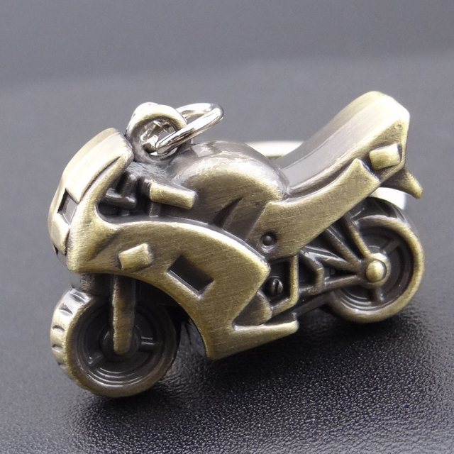 Children Toy Souvenir Gift Metal Motorcycle keychain Key Ring