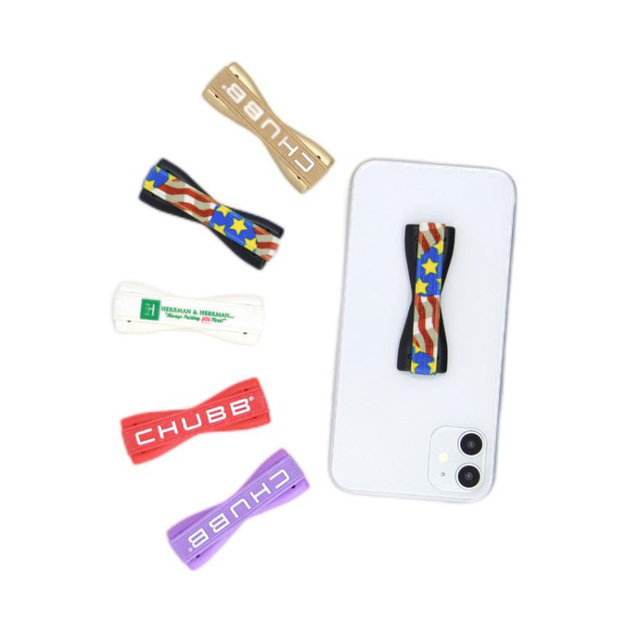 Mobile phone Flexible sticky strap with 3M and Soft Elastic Belt Sticking on the Back of cell Phone