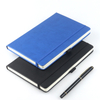 Custom Logo Printed Debossed Soft Planner PU Leather Moleskine Notebook with Elastic Band