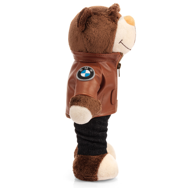 BMW Car Sales Gifts Custom Logo Plush Toy Pilot Bear