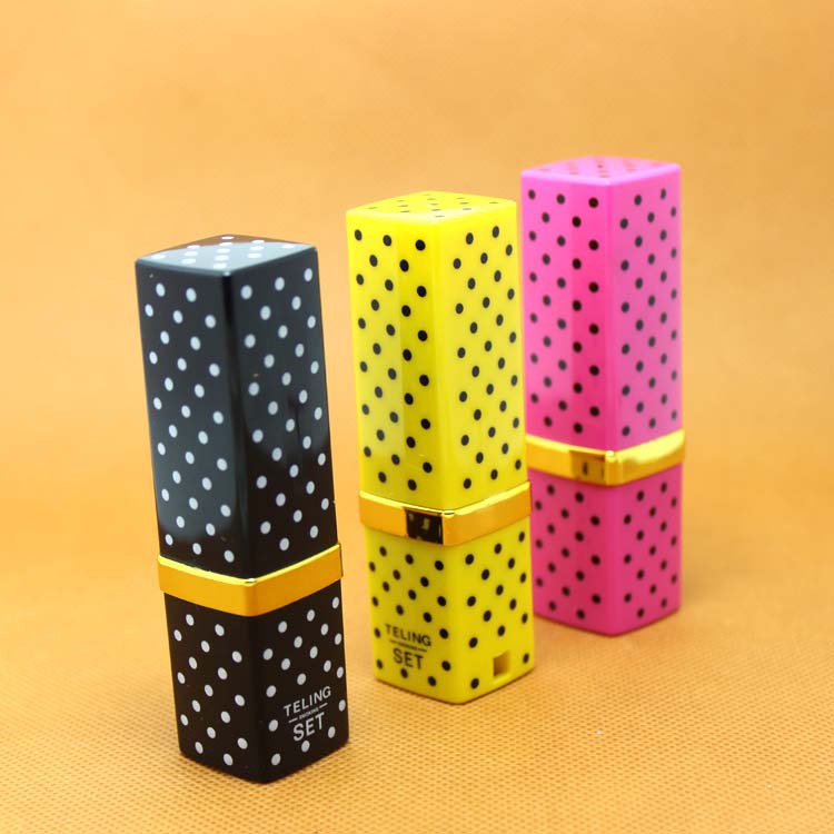 Ladies lipstick with lid inflatable flame lighter unique lighters gas lighter refill creative gift