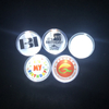 Custom Logo Birtyday Party KTV Casino Flash Light LED Badge