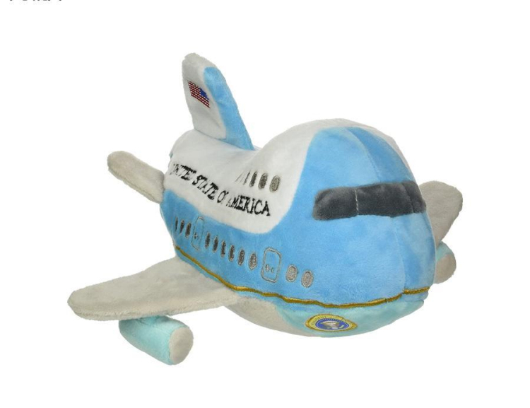 Delta Airlines Promotional Gift Plush Plane Toy 