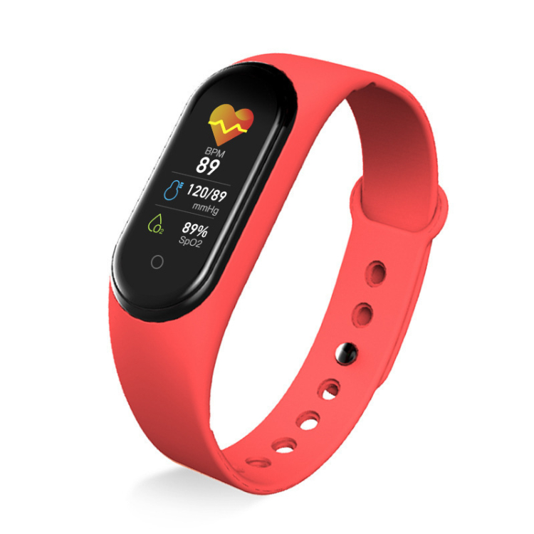 M5 Smart Bracelet Heart Rate Blood Pressure Tracker Monitor Fitness M5 Smart Band Waterproof Touch Screen BT Smart Watch M4 M5