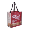 Customized Laminated PP Woven Bag Heavy Duty Laminated Supermarket Woven Grocery Bag with Handle printing
