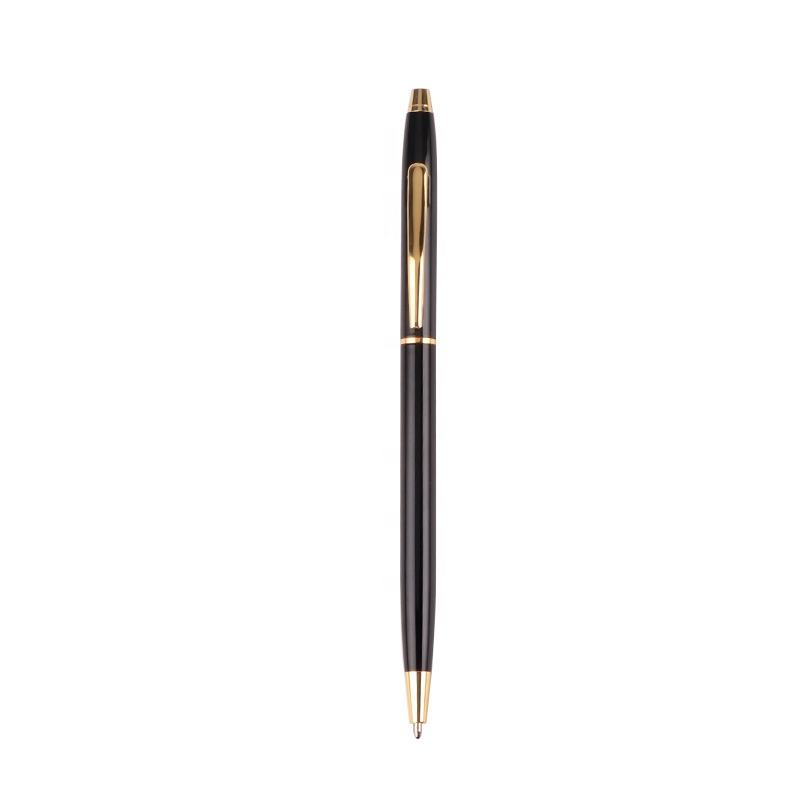 Cheap metal ballpoint pen classical advertising pen for promotion with print logo