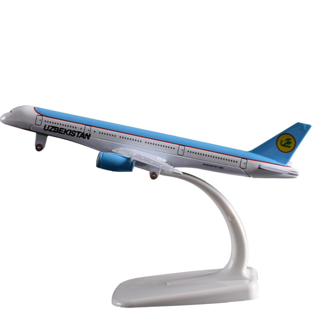 Uzbekistan Airline Premium Gift Airplane Diecast Model Resin Plane Model Alloy Aircraft Model