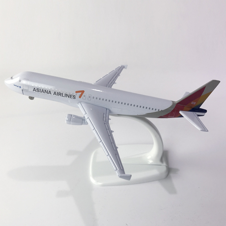 Asiana Airlines Promotional Gift Airplane Diecast Model Resin Plane Model Alloy Aircraft Model