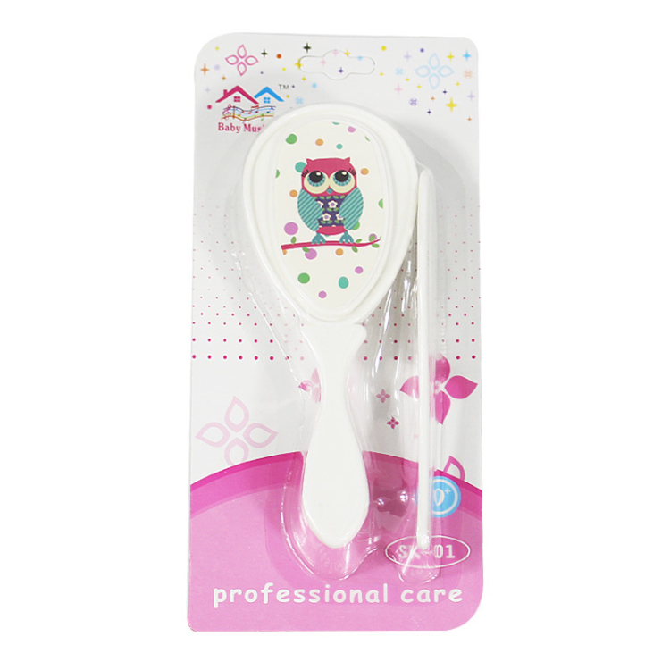 Wholesale Baby Comb and Brush Sets With Nylon Bristles Baby Comb Set